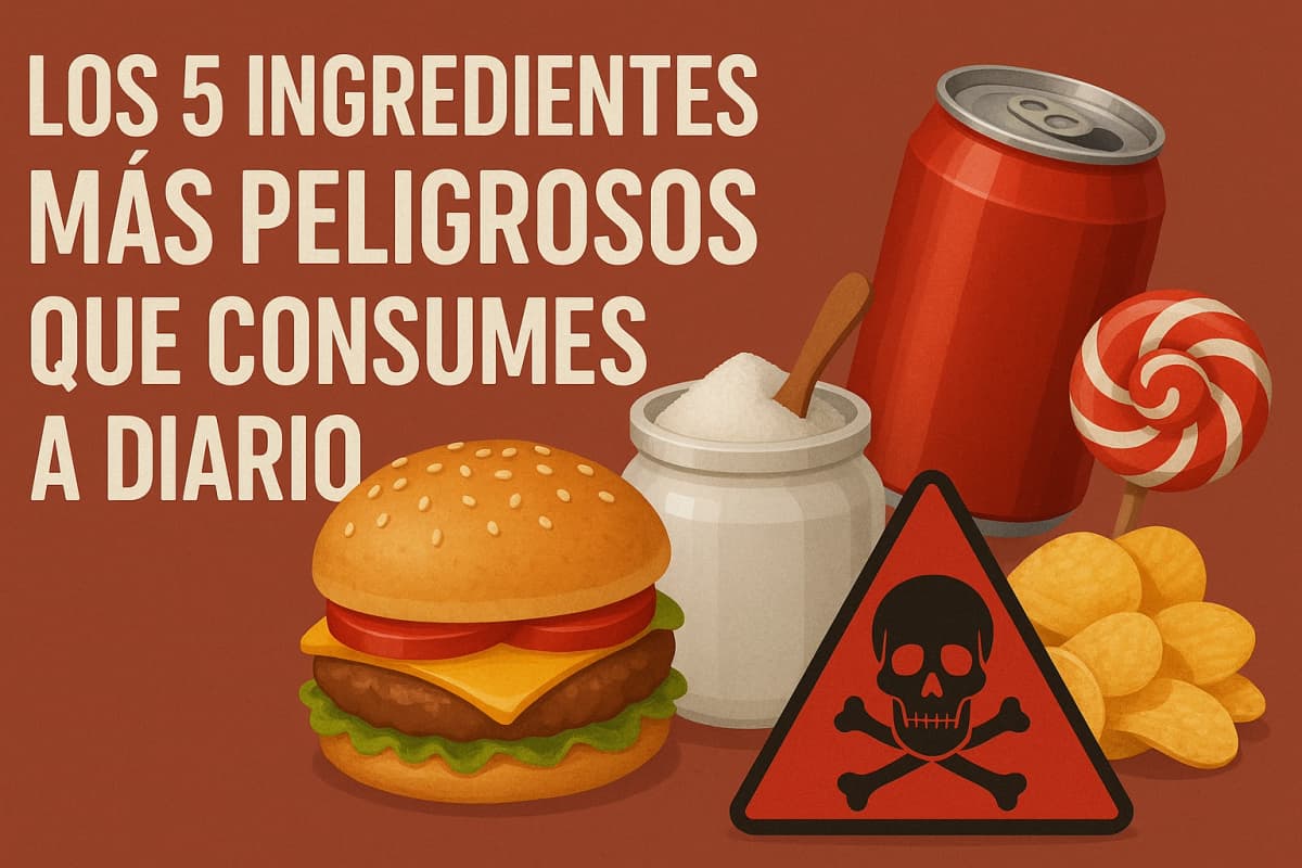 Los 5 Ingredientes Más Peligrosos que Consumes a Diario